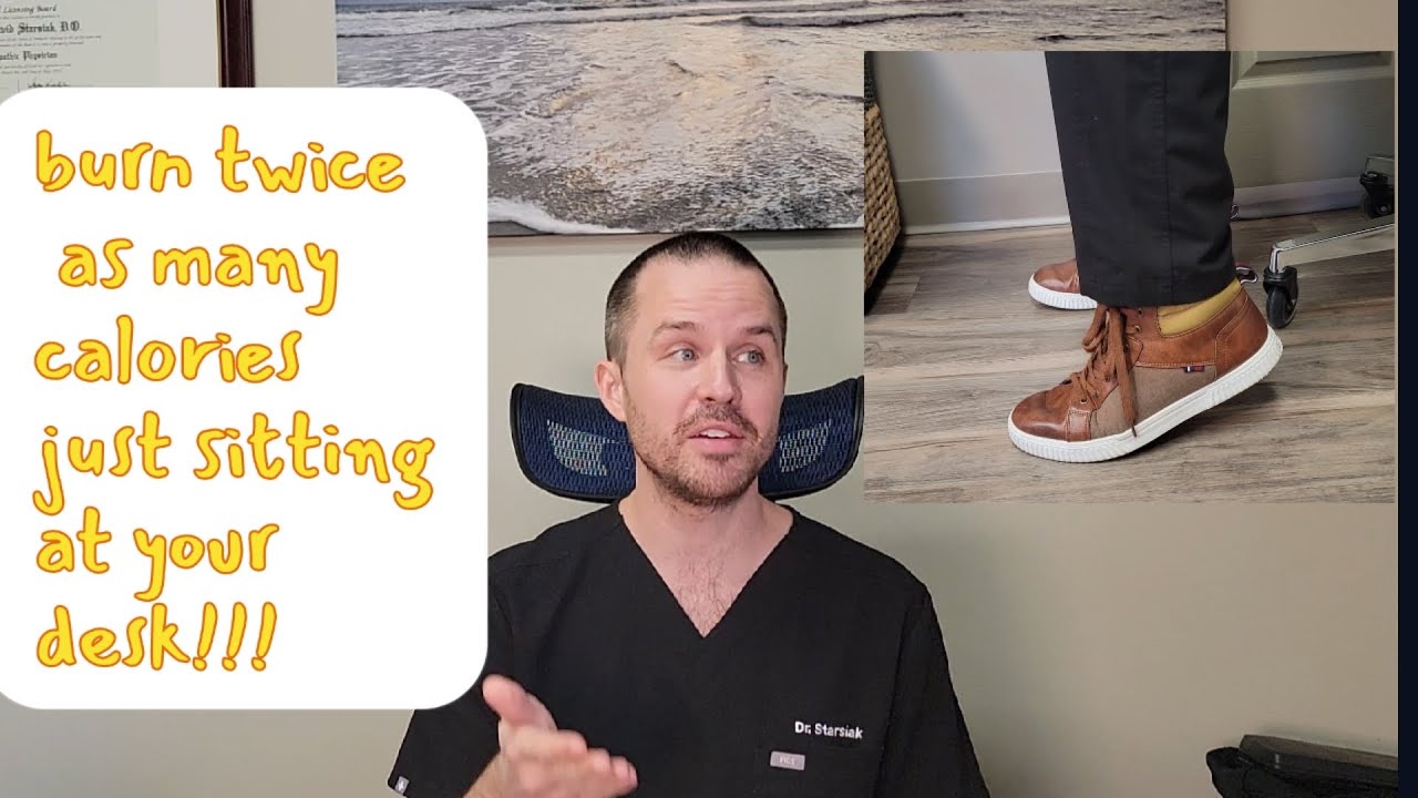 Easy, seated soleus exercise to do at your desk — Dr. William Starsiak, DO