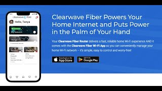 Clearwave Fiber's App for Managing Your Fiber Network