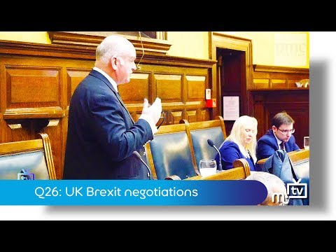 Q26: UK Brexit negotiations