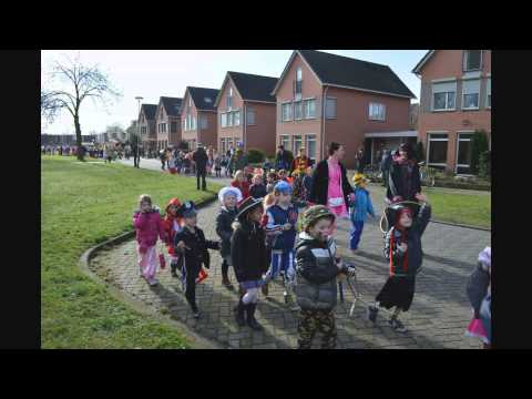 Carnavalsoptocht scholen Landweert Venray 28 februari 2014