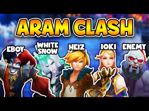 WE PLAYED IN THE ARAM CLASH EVENT AND THIS WAS THE RESULT... (3 ROUNDS OF ARAM)
