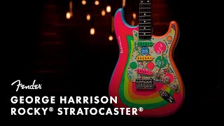 Looks great. But that tone at  leaves a lot to be desired.（00:02:06 - 00:04:46） - Exploring The George Harrison Rocky Stratocaster | Artist Signature Series | Fender