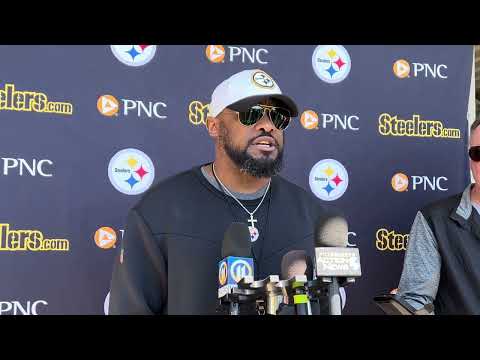Mike Tomlin focused on rookie minicamp, not George Pickens trade