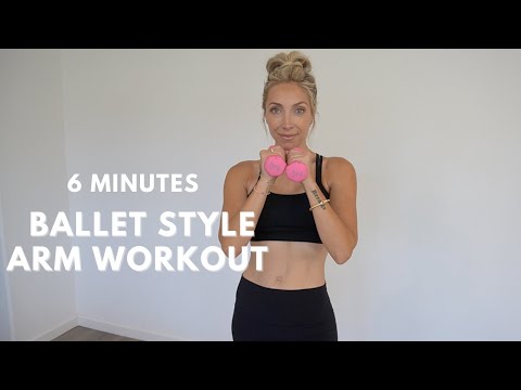 BALLET STYLE ARM WORKOUT- Light Weights