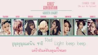 [Karaoke-thaisub] Girls&#39; Generation(소녀시대) - Green Light