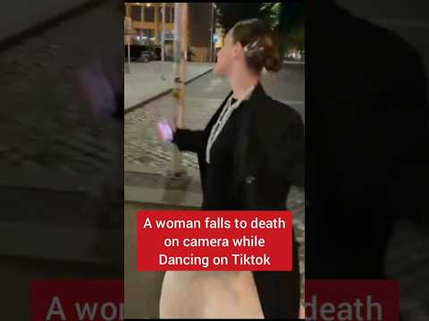 Russian woman falls to death while recording Tiktok #russia #shorts #news #short #shortvideo #shorts
