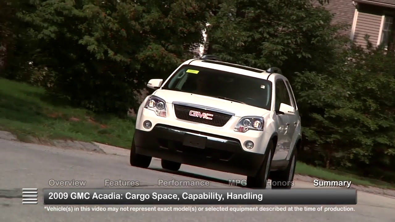 2009 GMC Acadia Used Car Report