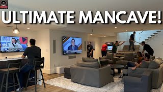 Inside Look of my Mancave | 4 Home Theaters, a Bar, a Gym, an Arcade