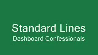 Dashboard Confessional Standard Lines