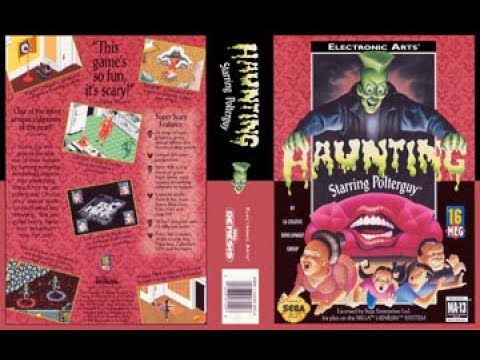 Haunting Starring Polterguy (Sega Genesis) - Long Play