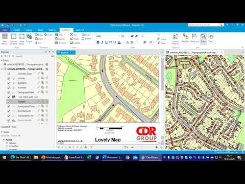 Setting up a Layout for printing in 64-bit MapInfo v2019