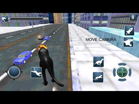 Panther Robot Transformation: Crime City Battle Video