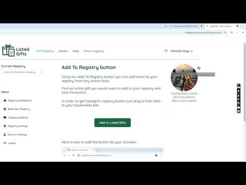 Listed Gifts