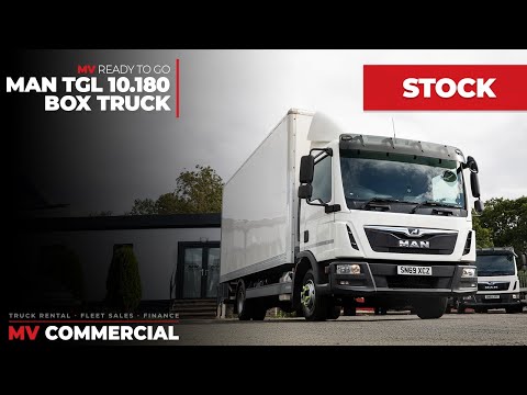 MAN TGL 10.180 Box Truck for Sale & Hire | mvcommercial.com