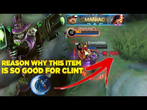 The Reason Why Berserker Fury Is So Good For Clint  | Clint Maniac Gameplay | MLBB