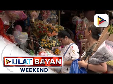 Mga tindahan ng bulaklak sa Dangwa sa Maynila, maagang dinagsa ng mamimili para sa Mother's Day