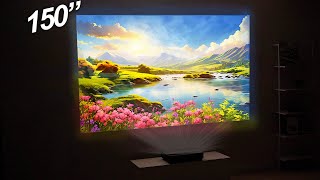 Why Do People Still Buy TVs...? (150" 4K UHD)