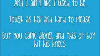 Brantley Gilbert - Picture on the Dashboard w/ Lyrics onscreen