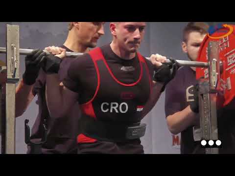 Men Jr 83kg - European Sub-Junior & Junior Classic Powerlifting Championships 2024