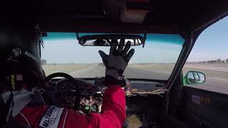 24 Hours of Lemons Buttonwillow 9/30/2018 - Takata R&D 1993 Honda Accord Sunday 1st stint Kevin