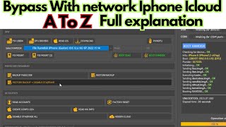 How To Bypass With network Iphone Icloud - UnlockTool Ramdisk + iPhone disabled ,