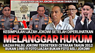 Download lagu MALAM INI‼️ KEPUTUSAN POLDA SETELAH IJAZAH JOKOWI DIPERLIHATKAN‼️ TERDETEKSI MELANGGAR HUKUM PIDANA😱 mp3 Download lagu MALAM INI‼️ KEPUTUSAN POLDA SETELAH IJAZAH JOKOWI DIPERLIHATKAN‼️ TERDETEKSI MELANGGAR HUKUM PIDANA😱 mp3
