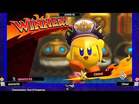 qwertz143 (Bell) vs Chino (Staff) - Kirby Fighters India Tournament #11