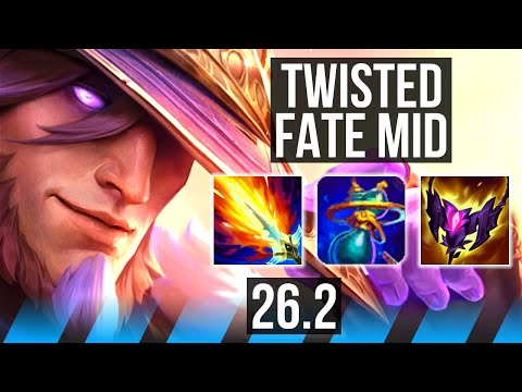 TWISTED FATE vs YASUO (MID) | NA Challenger | 26.2