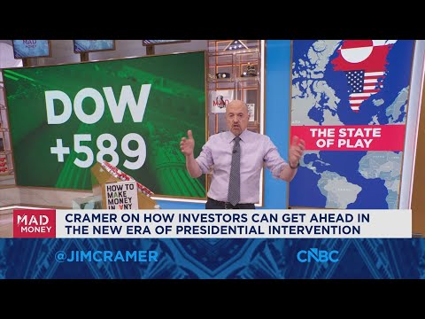 Trump-driven market volatility has continued to be a buying opportunity, says Jim Cramer