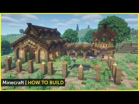 Minecraft How to Build a Stable (Tutorial)