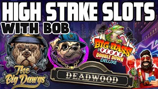 HIGH STAKES ONLINE SLOT SESSION LOOKING FOR A BIG WIN | SWOLL, DEADWOOD, BANKIN BACON & MORE