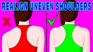 How to fix uneven shoulders naturally! - The Natural Method