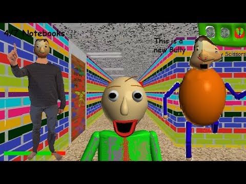 Baldi's Crazy textured Basics Alpha 1 - Baldi's Basics Mod