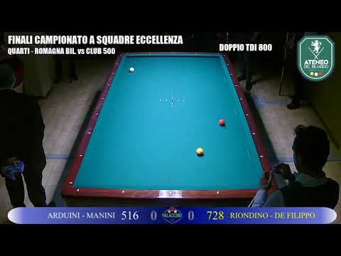 FINALI ECCELLENZA QUARTI DI FINALE ROMAGNA BIL. vs CLUB 500