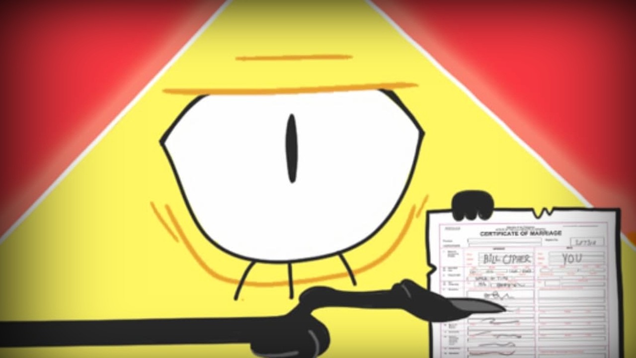 Bill Cipher's Valentines Card Got CENSORED by Disney