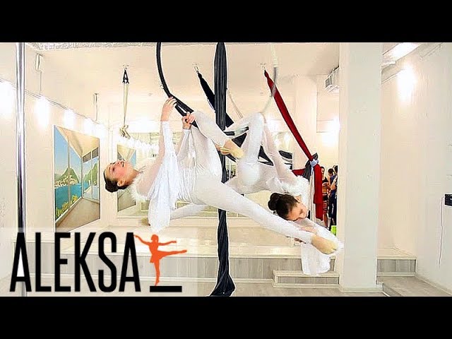 Танец на воздушном кольце, дуэт, воздушная гимнастика и акробатика в Aleksa Studio Танец на воздушном кольце, дуэт, воздушная гимнастика и акробатика в Aleksa Studio