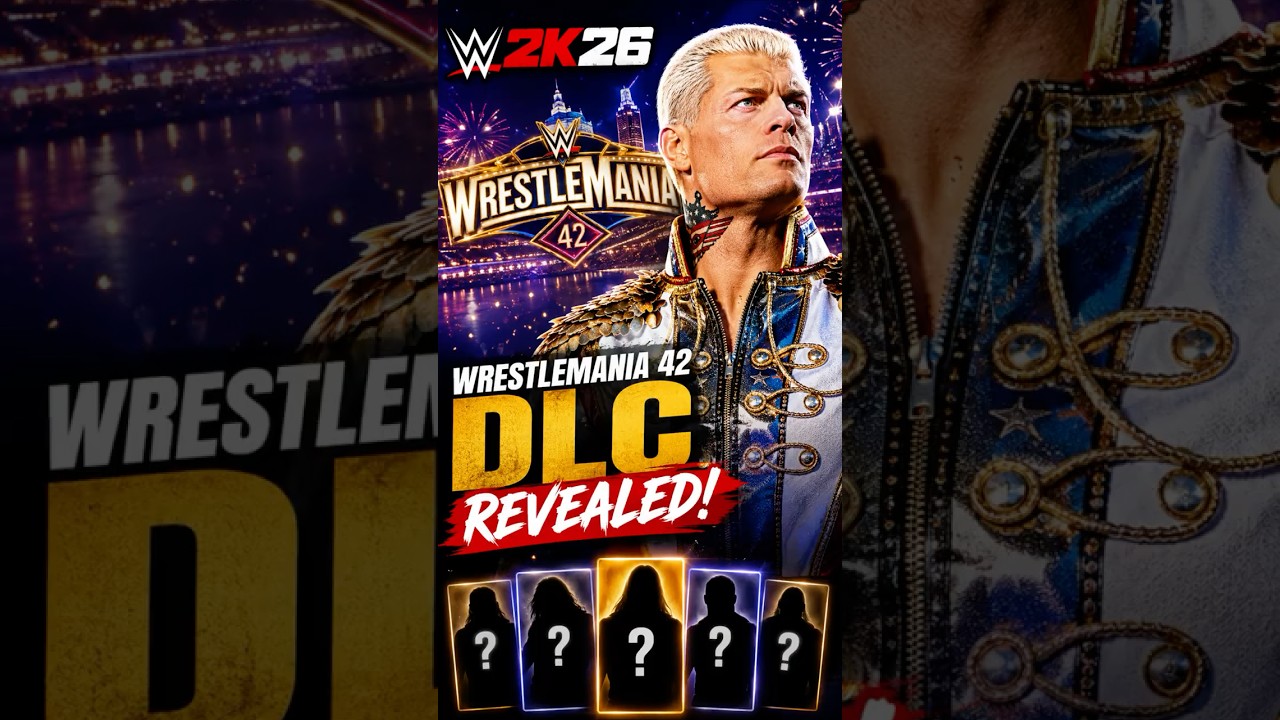 WWE 2K26 FINALLY Revealed the WrestleMania 42 DLC 😳