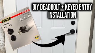 Defiant Freedom Deadbolt + Keyed Entry Knob | DIY Installation