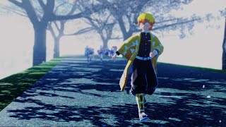 【鬼滅のMMD】プリティーダービーでTikる (我妻善逸 & ウマ娘 ver.)