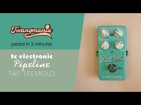 TC Electronic Pipeline Tap Tremolo 2017 - Present - Seafoam Green image 2