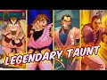All Of DAN S LEGENDARY TAUNT EvolutioNs