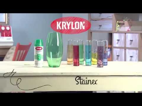 Krylon® Spray Paint | DIY Stained Glass Project How-To