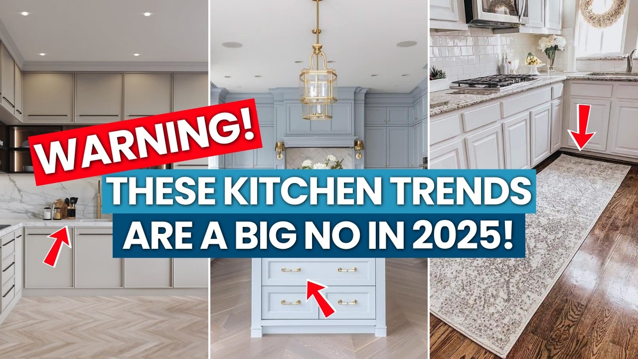 10 Outdated Kitchen Trends You Must Avoid in 2025 Say Goodbye to These Styles |kitchen design trends