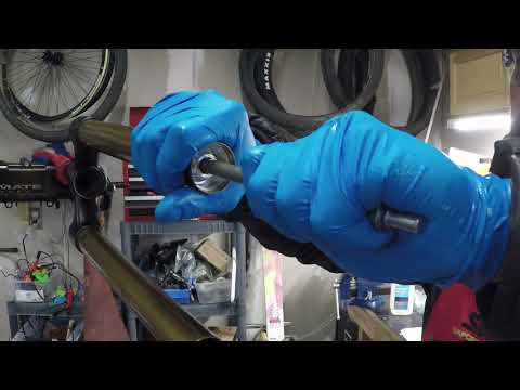 Installing New Air Shaft on Fox Racing 36 Float And Reducing Travel