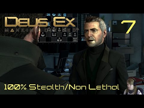Deus Ex: Mankind Divided - 100% Stealth/Non Lethal Playthrough - Part 7 Miller