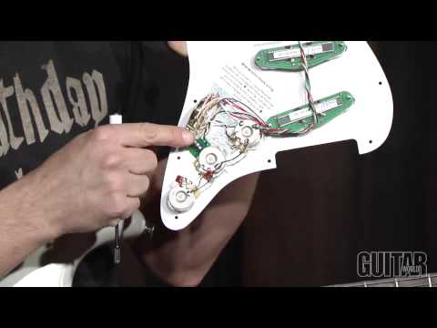 Пикгард со звукоснимателями DIMARZIO FG2108WA3 HS STRAT SET