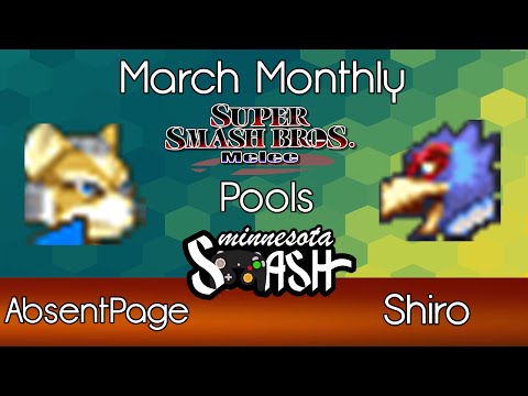 U of M March Monthly - Shiro vs AbsentPage (SSBM Pools)