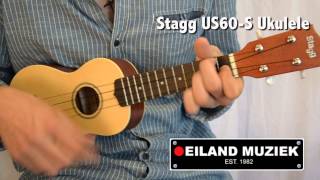 Video thumbnail for Stagg US60 S Ukulele by Eiland Muziek