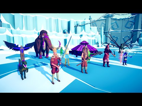 BATTLE ROYALE with similar ones in every Faction ⛄️⛄️⛄️ | Totally Accurate Battle Simulator TABS