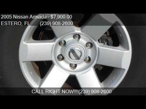 2005 Nissan Armada  for sale in ESTERO, FL 33928 at ESTERO B